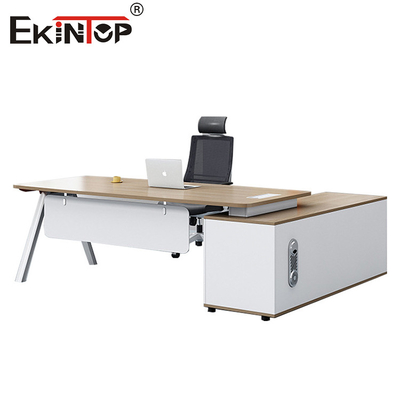 Bureau de bureau ergonomique Table exécutive style moderne Bureau sur mesure