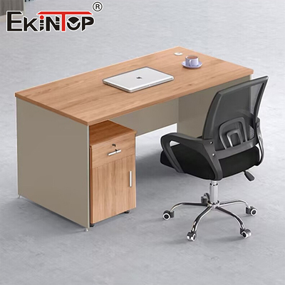 Design de table de bureau pour le personnel en bois Petit bureau meubles modulaires