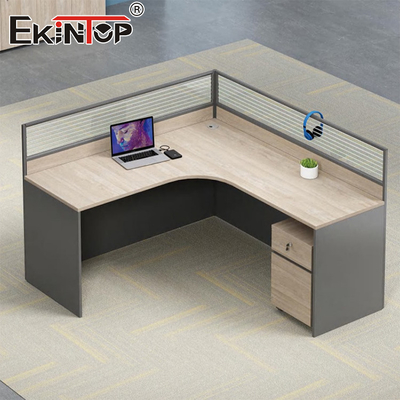 Bureau d'ordinateur en bois Bureau de bureau de style moderne Table de travail Petite table de bureau