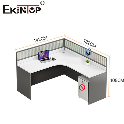 Fabrique de meubles de bureau Bureau blanc Bureau de bureau de style moderne Petite table de bureau