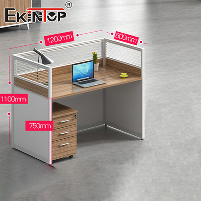Bureau d'ordinateur en bois moderne Bureau de bureau Petite table