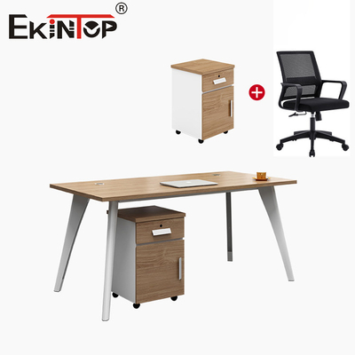 Meubles de bureau en bois massif Petite table de bureau