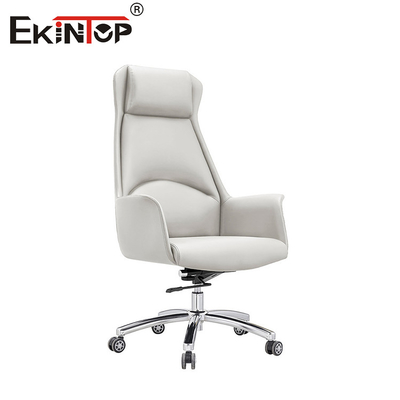 Chaise de bureau en cuir en PU de haute qualité reclinable pivotante chaise de dessin ergonomique