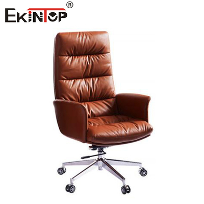 Chaise en cuir exécutif Fabrique de meubles de bureau sur mesure