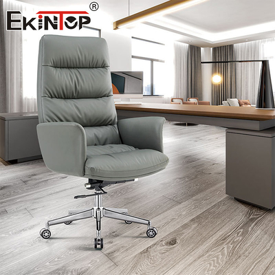Prix de gros Chaise de bureau en cuir de style moderne Chaise de bureau à domicile