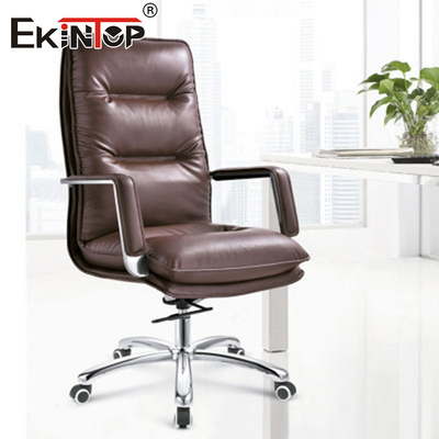 Prix d'usine Chaise de bureau de bureau de bureau en cuir pivotant chaise d'ordinateur chaise de bureau de qualité