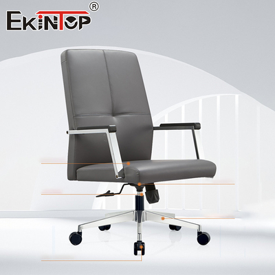 Méditerranée dos en cuir Directeur des réunions Directeur exécutif Chaise de bureau ergonomique Chaises de bureau de qualité