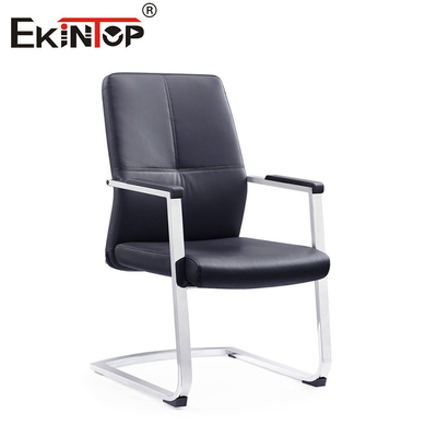 Chaise de fauteuil en cuir en PU noir, confortable, exécutif, ergonomique Chaises de bureau de qualité