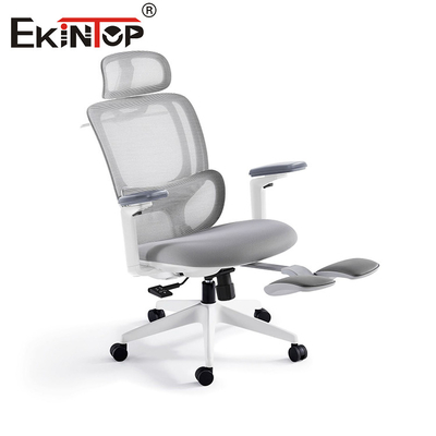 Meubles modernes Appuie-bras confortable Support lombaire réglable Chaise de bureau pleine maille