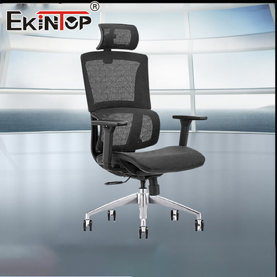 Meubles de bureau Dos haut Bureau exécutif Chaise en maille ergonomique Chaise de bureau pleine maille