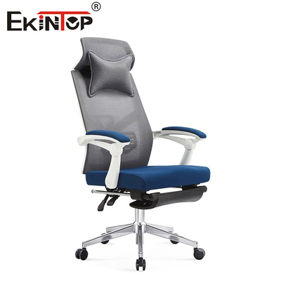Chaise de bureau à dos tourne-disque pour invités ergonomie