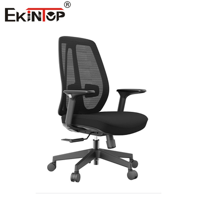Chaise de bureau pivotante ergonomique avec chaise en mousse