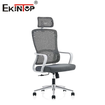 Chaise de bureau ergonomie haute arrière chaise réglable appuie-tête chaise en tissu