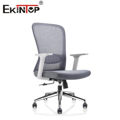 Fabrique de meubles 3D Repose-bras Directeur exécutif Chaise ergonomique Tissu Chaise de bureau