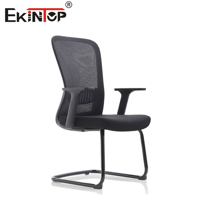 Chaise de bureau en tissu de maison moderne en noir ergonomique modulaire