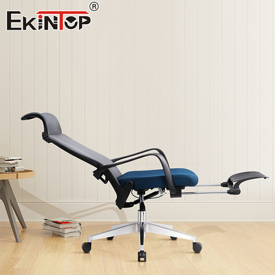 Meubles commerciaux en treillis haute arrière fauteuil de bureau pivotant ergonomic repos-bras réglable