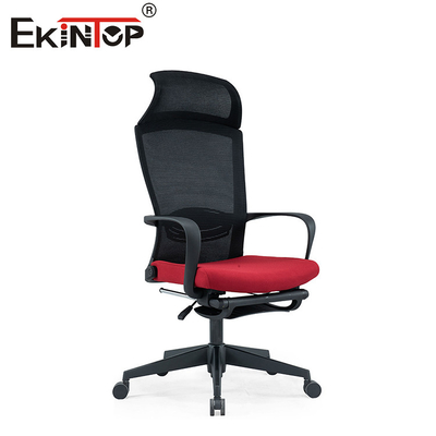 Chaise de bureau pivotante avec roues en nylon