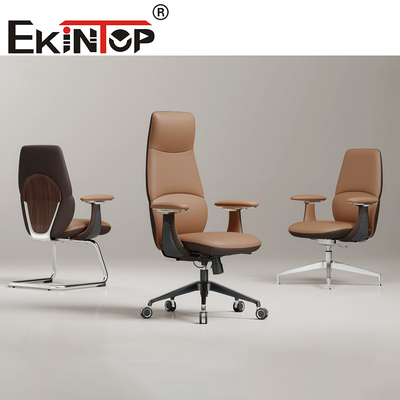 Chaise d'exécutif ergonomie multifonction commerciale Chaises de club en cuir