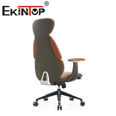 Meubles de bureau Leader PU Chaise gestionnaire pivotante Chaise de bureau ergonomique Chaises de club en cuir