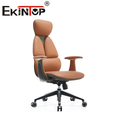 Meubles de bureau Leader PU Chaise gestionnaire pivotante Chaise de bureau ergonomique Chaises de club en cuir