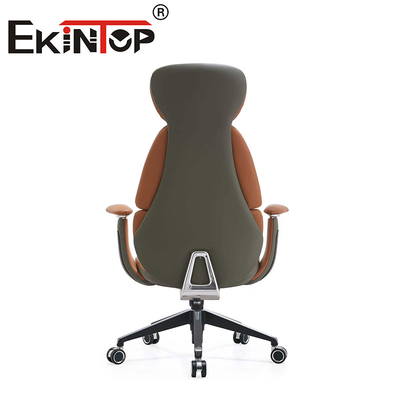 Meubles de bureau Leader PU Chaise gestionnaire pivotante Chaise de bureau ergonomique Chaises de club en cuir