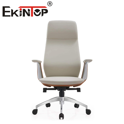 Chaise de bureau ergonomie exécutive en cuir moderne sur mesure Chaises de club en cuir