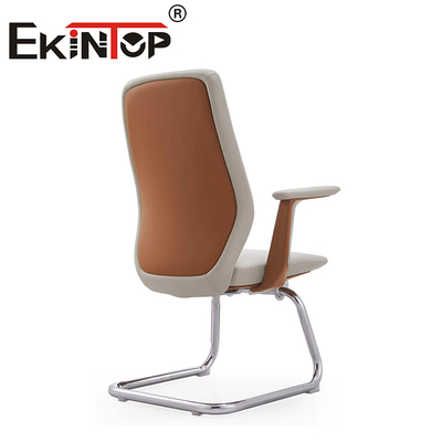 Meubles de bureau personnalisés Chaise d'ordinateur de bureau ergonomique Support de bras PU Chaises de club en cuir
