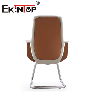 Meubles de bureau personnalisés Chaise d'ordinateur de bureau ergonomique Support de bras PU Chaises de club en cuir