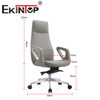 Meubles de style ergonomique Chaise de bureau authentique Chaises de club en cuir