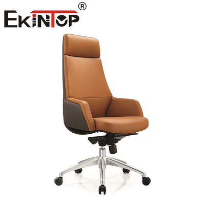 Tableau de bureau et chaise rembourrés en PU exécutif