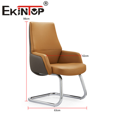 Chaise exécutive ergonomique en gros Chaise de bureau moderne Chaise en cuir végétalienne