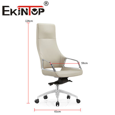 Chef de bureau de luxe Nouveau patron pivotant gestionnaire de bureau exécutif Pu Chaise en cuir végétalienne