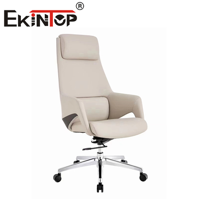 Chaise haute dos ergonomie de chef exécutif chaise en cuir végétalienne moderne multifonctionnelle