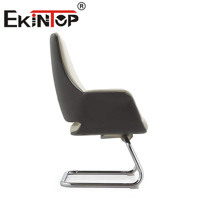 Prix de l'usine Design moderne Véritable mobilier de bureau de bureau en cuir de vache Chaise de bureau