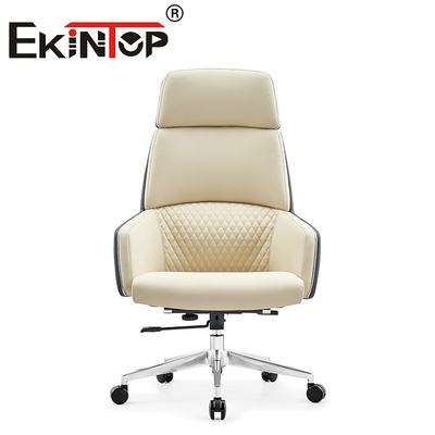 Meubles de bureau modernes à dos haut en cuir en PU Chef Chaise de bureau