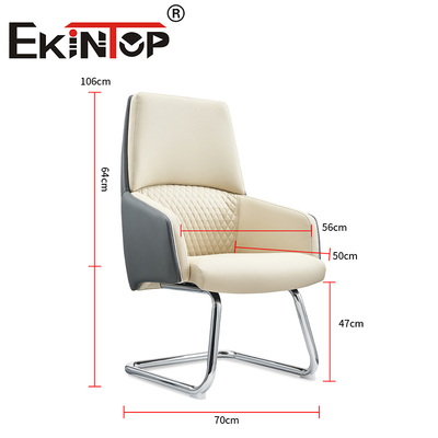 Meubles de bureau modernes de haute qualité Chaise en cuir PU Chaise de bureau en cuir de vache