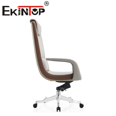 Chaise d'ordinateur de bureau de réunion en cuir ensemble chaise de bureau en cuir de vache