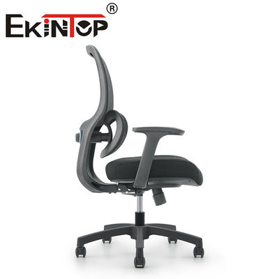 Chaise de bureau ergonomique confortable de style moderne en maille, prix d'usine, chaise de travail en maille