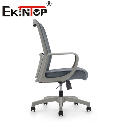 Chaise de bureau ergonomique confortable de style moderne en maille, prix d'usine, chaise de travail en maille bon marché