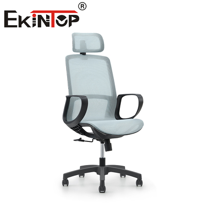 Chaise ergonomique entièrement en maille, appui-tête réglable, pivotante, chaise de bureau moderne, dossier en maille