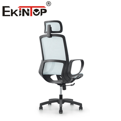 Chaise ergonomique entièrement en maille, appui-tête réglable, pivotante, chaise de bureau moderne, dossier en maille