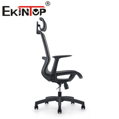 Roue exécutive pour le repos des pieds du personnel Nouveau fauteuil inclinable réglable fauteuil ergonomique en maille