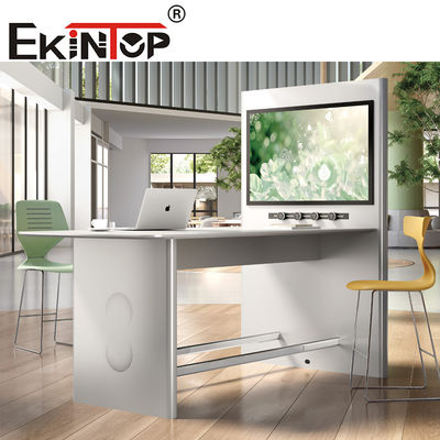 Table de conférence rectangulaire extensible en aluminium EKintop pour réunions de négociation et de loisirs