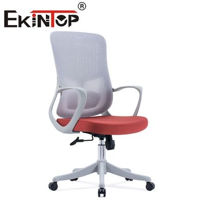 Ékintop Mesh Chaise de bureau Visiteur Ergonomie du travail exécutif Directeur du personnel Chaise de bureau Mesh