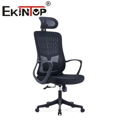 Ékintop Mesh Chaise de bureau Visiteur Ergonomie du travail exécutif Directeur du personnel Chaise de bureau Mesh