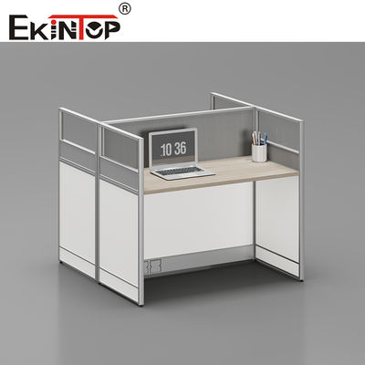 Mobilier de bureau moderne Ekintop, postes de travail modulaires personnalisés pour le personnel, cloisons et bureaux