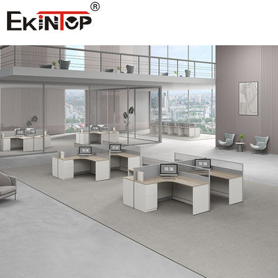 Mobilier de bureau moderne Ekintop, postes de travail modulaires personnalisés pour le personnel, cloisons et bureaux