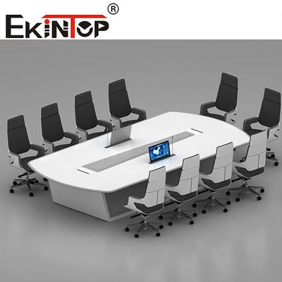 Mobilier de bureau pour salle de réunion du laboratoire Ekintop, bureau de travail, ordinateur, table de conférence