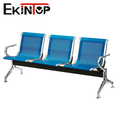 Chaise d'aéroport d'Ekintop 3 Seater, chaises de salle d'attente de bureau pour l'école publique