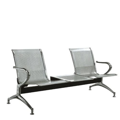 Matériel en cuir synthétique en acier de attente de chaise de 2 Seat pour l'ODM d'OEM d'hôpital